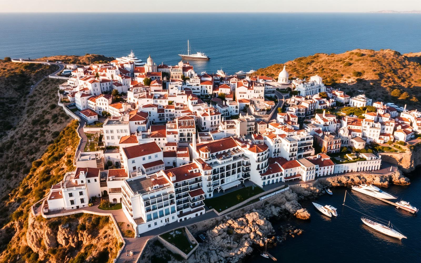 Spanish coastal town